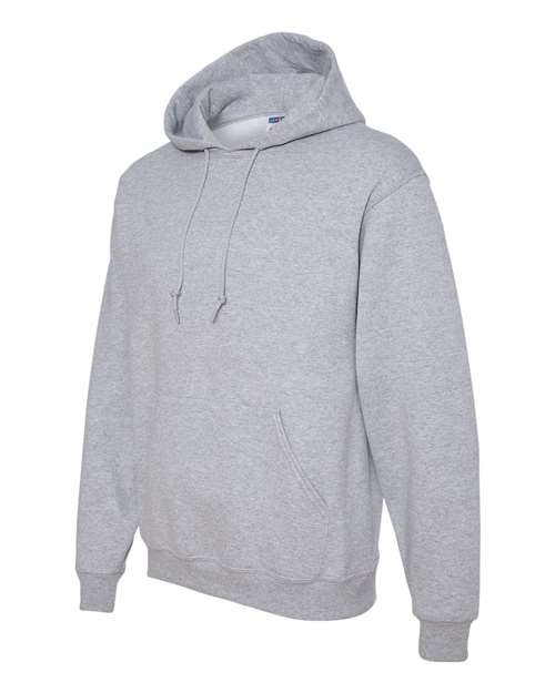 NuBlend® Hooded Sweatshirt - Side - B22035593 - Athletic Heather