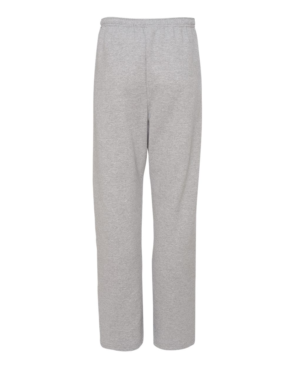 Unisex NuBlend® Open-Bottom Sweatpants with Pockets - Back - B23435593 - Athletic Heather