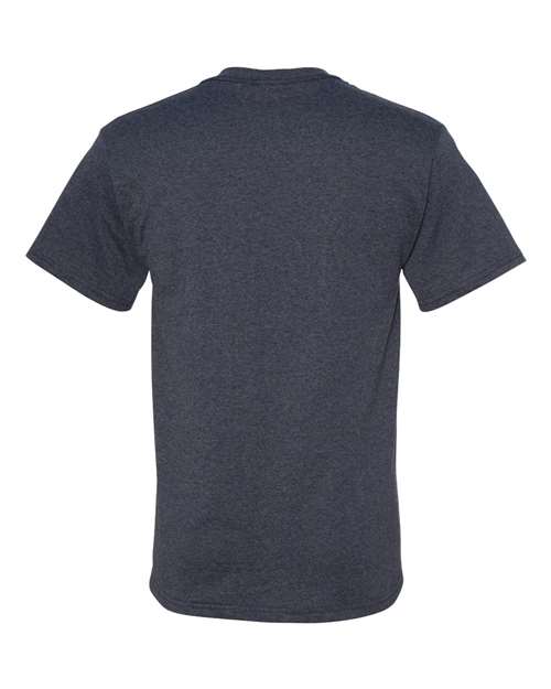 Dri-Power® 50/50 T-Shirt - Back - B06535693 - Vintage Heather Navy