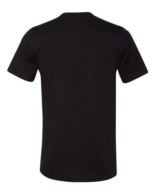 Jersey Pocket Tee - Back - B01906073 - Black/ Deep Heather