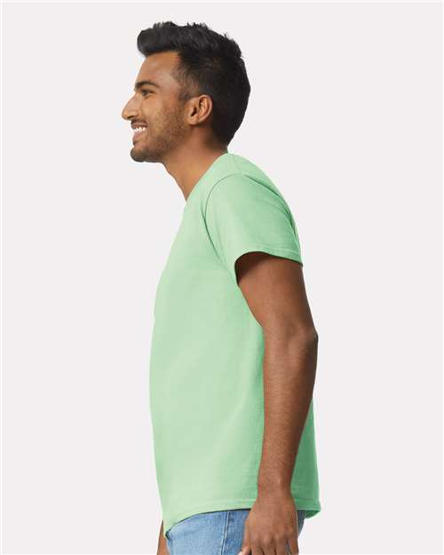 Ultra Cotton® T-Shirt - OnModelSide - B00760113 - Mint Green
