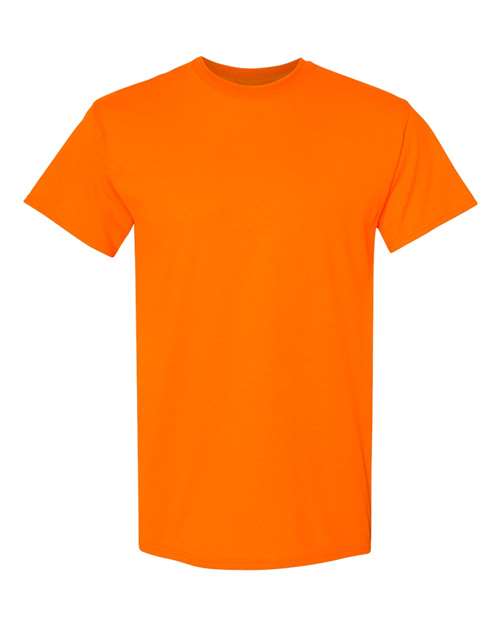 Heavy Cotton™ T-Shirt - Front - B00060153 - Safety Orange
