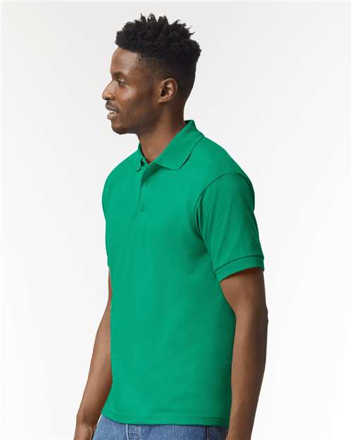 DryBlend® Jersey Polo - OnModelSide - B11060603 - Kelly Green
