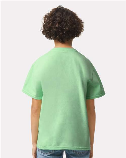 Ultra Cotton® Youth T-Shirt - OnModelBack - B31660112 - Mint Green