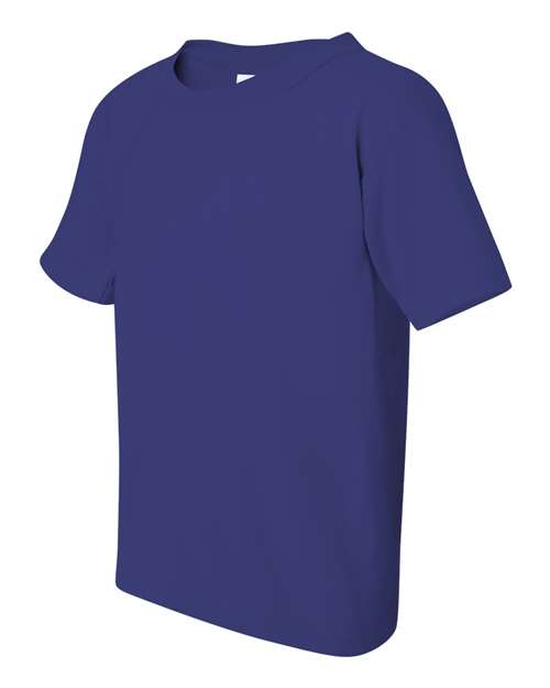 Heavy Cotton™ Youth T-Shirt - Side - B31560742 - Cobalt