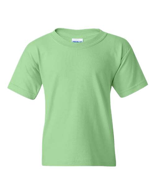 Heavy Cotton™ Youth T-Shirt - Front - B31560112 - Mint Green