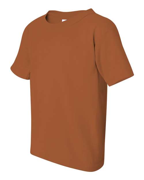 Heavy Cotton™ Youth T-Shirt - Side - B31560322 - Texas Orange