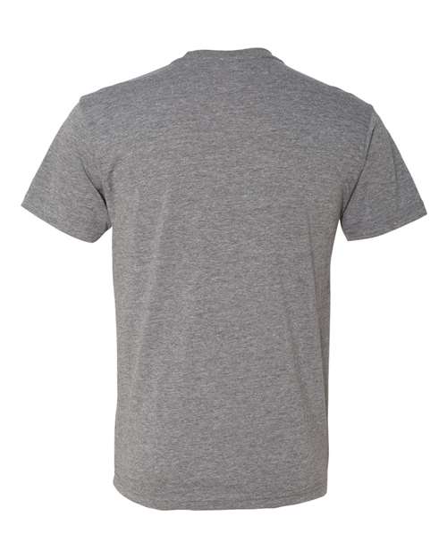 Triblend T-Shirt - Back - B84718582 - Premium Heather