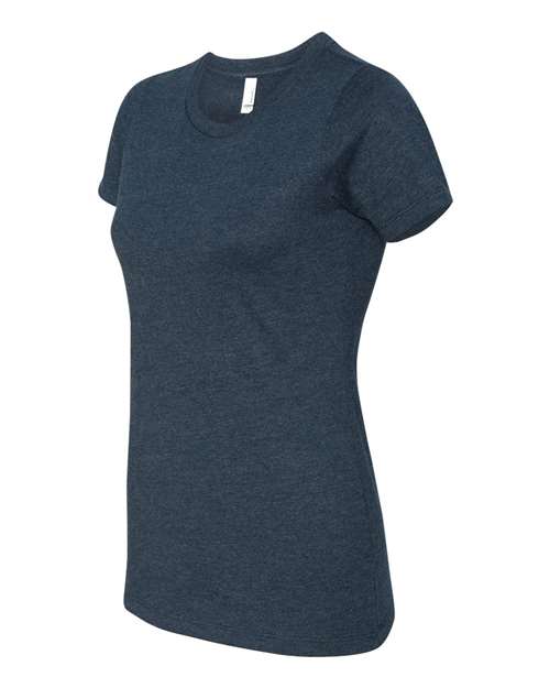 Women’s CVC T-Shirt - Side - B50618652 - Midnight Navy