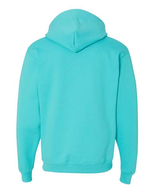 NuBlend® Hooded Sweatshirt - Back - B22035813 - Scuba Blue