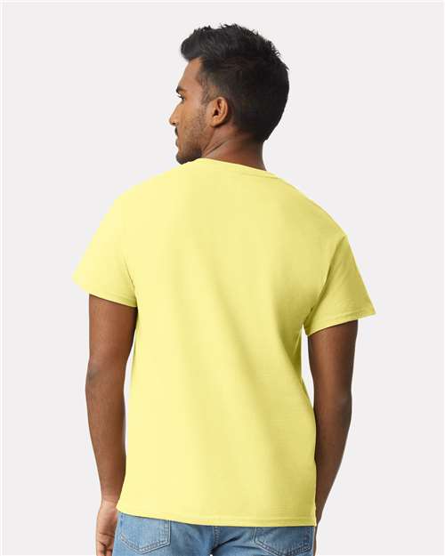 Ultra Cotton® T-Shirt - OnModelBack - B00760423 - Cornsilk