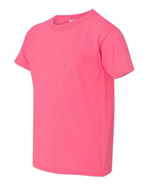 Heavy Cotton™ Youth T-Shirt - Side - B31560142 - Safety Pink