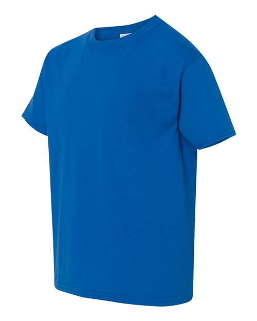 Heavy Cotton™ Youth T-Shirt - Side - B31560722 - Neon Blue