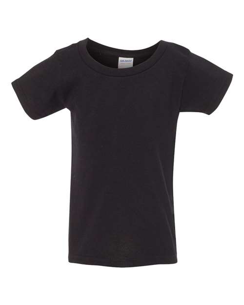 Heavy Cotton™ Toddler T-Shirt - Front - B35560503 - Black