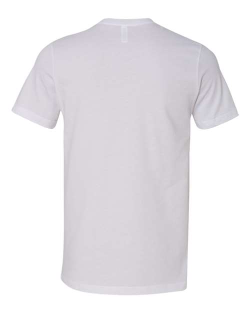 Jersey Pocket Tee - Back - B01906013 - White/ Black