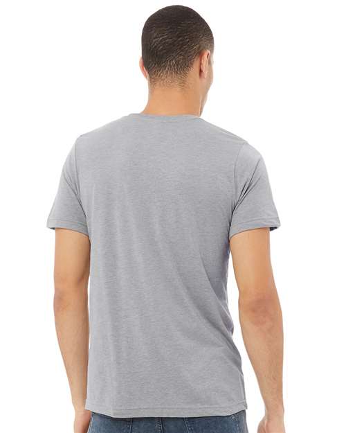 Triblend Tee - OnModelBack - B84706352 - Athletic Grey Triblend
