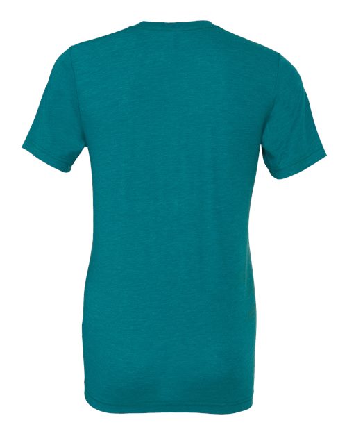 Triblend Tee - Back - B84706762 - Teal Triblend