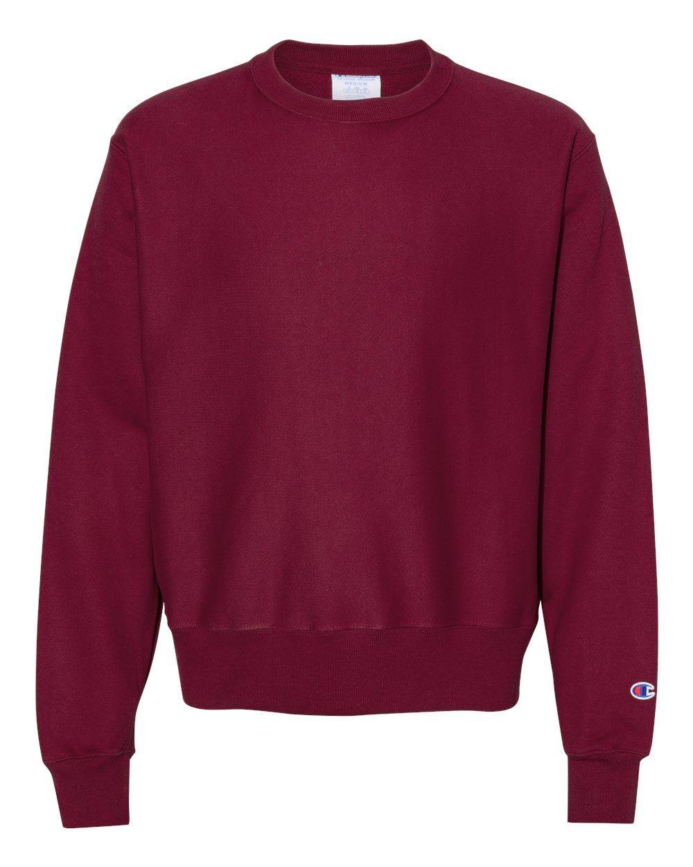 Reverse Weave® Crewneck Sweatshirt - Front - B20384523 - Cardinal