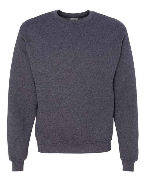 Powerblend® Crewneck Sweatshirt - Front - B21284643 - Navy Heather