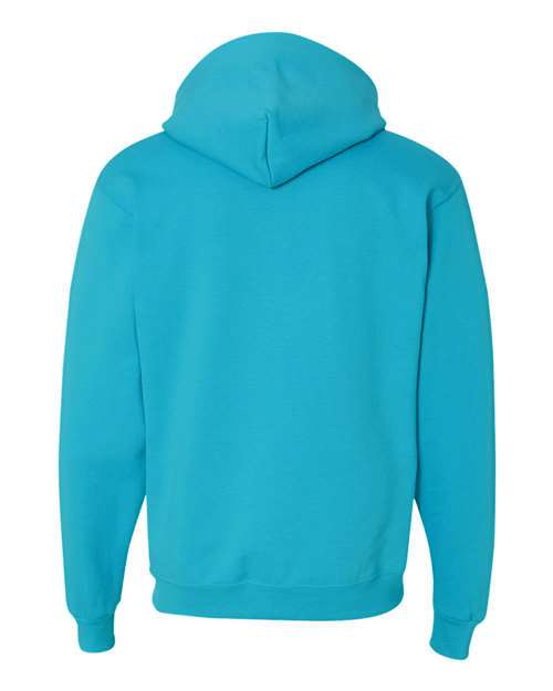 NuBlend® Hooded Sweatshirt - Back - B22035763 - California Blue