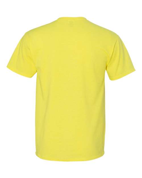 Dri-Power® 50/50 T-Shirt - Back - B06535393 - Neon Yellow