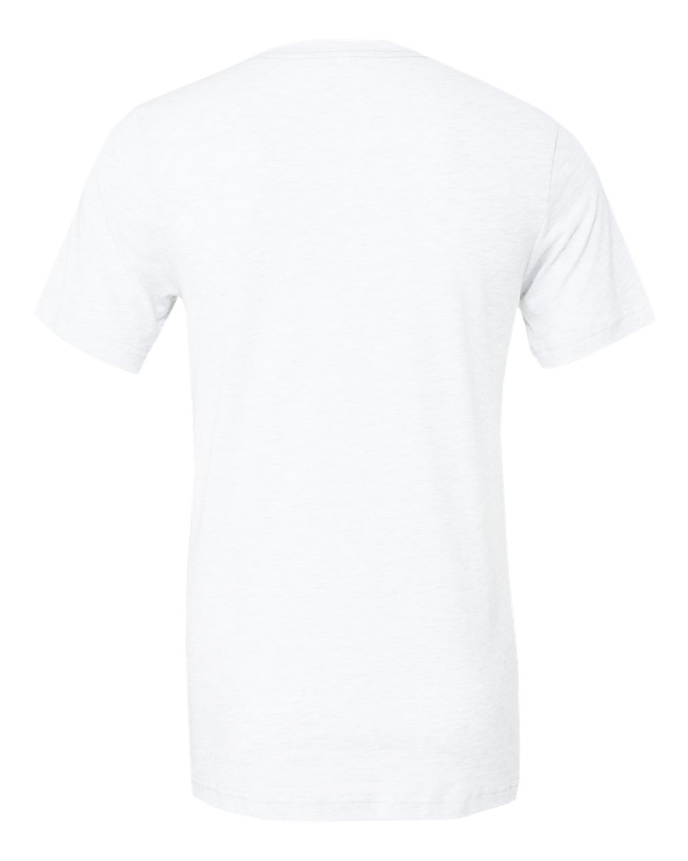 Triblend Tee - Back - B84706012 - Solid White Triblend