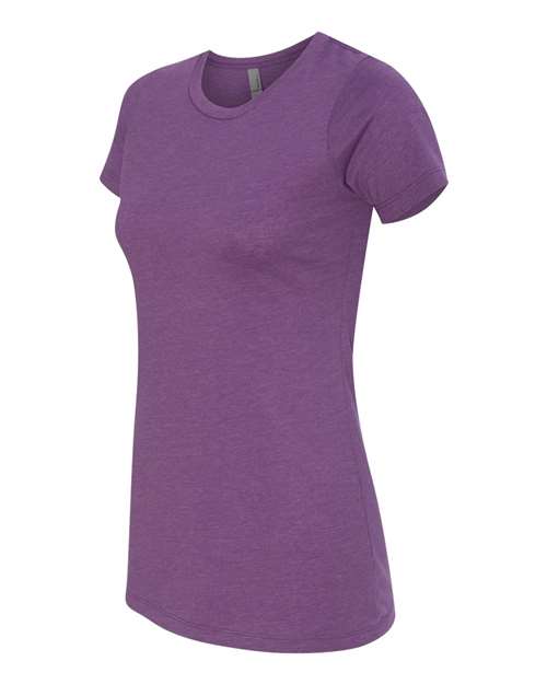 Women’s CVC T-Shirt - Side - B50618202 - Purple Berry