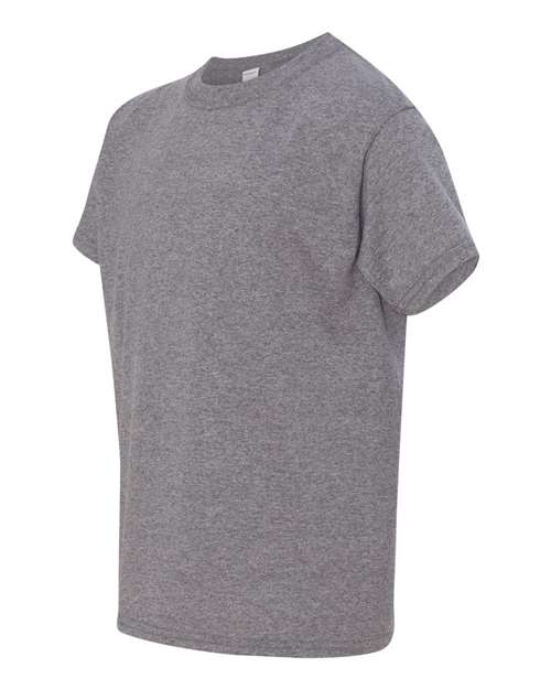 Heavy Cotton™ Youth T-Shirt - Side - B31560492 - Graphite Heather