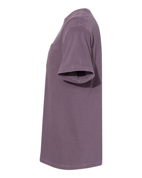 Garment-Dyed Heavyweight Pocket T-Shirt - DirectSide - B08508873 - Wine