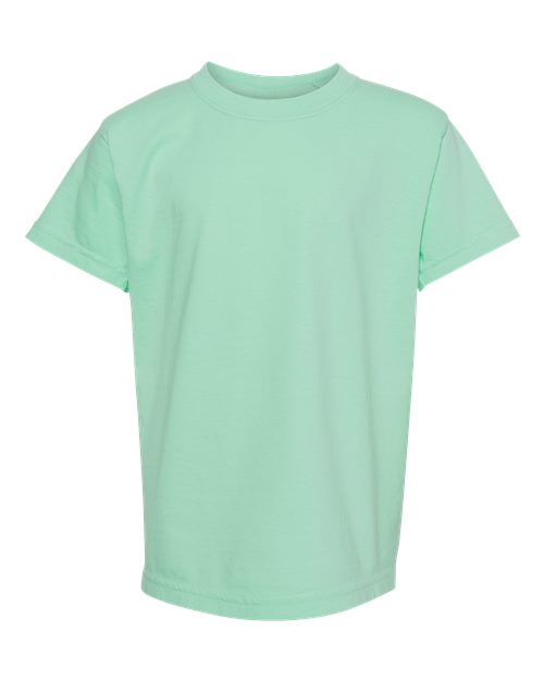Garment-Dyed Youth Heavyweight T-Shirt - Front - B31608721 - Island Reef