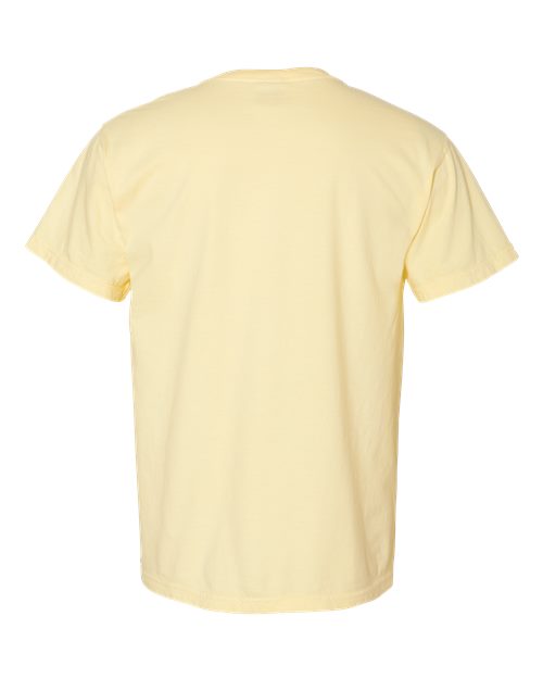 Garment-Dyed Heavyweight T-Shirt - Back - B00708433 - Banana