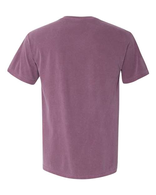 Garment-Dyed Heavyweight T-Shirt - Back - B00708713 - Berry