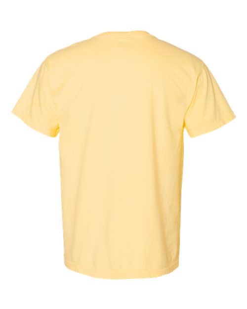 Garment-Dyed Heavyweight T-Shirt - Back - B00708413 - Butter