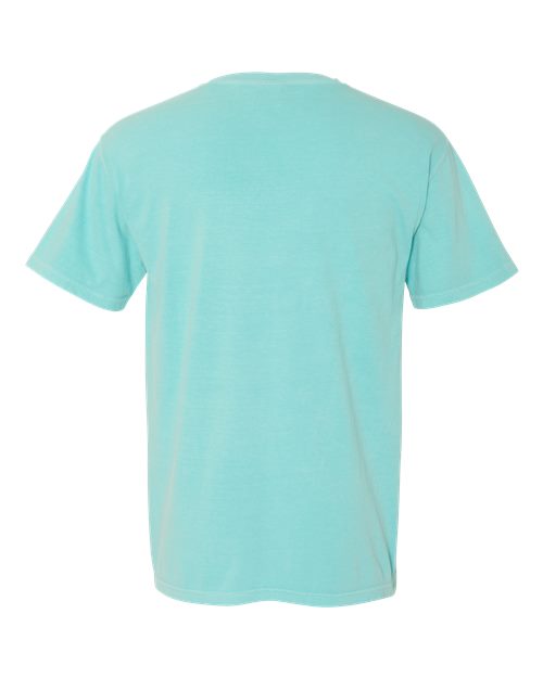 Garment-Dyed Heavyweight T-Shirt - Back - B00708473 - Chalky Mint