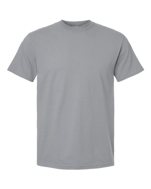 Garment-Dyed Heavyweight T-Shirt - Front - B00708593 - Granite