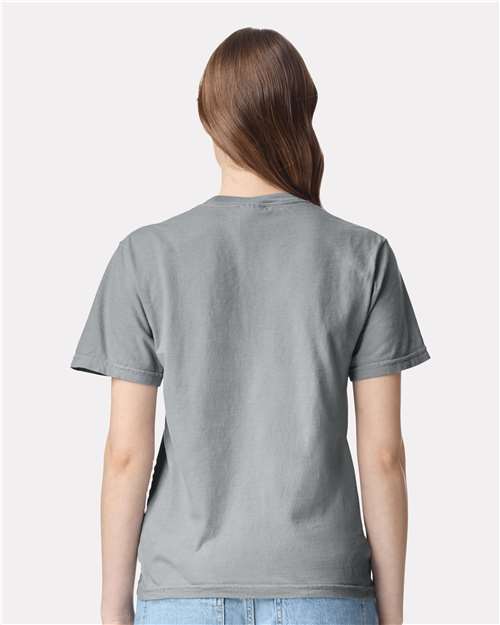 Garment-Dyed Heavyweight T-Shirt - OnModelBack - B00708593 - Granite