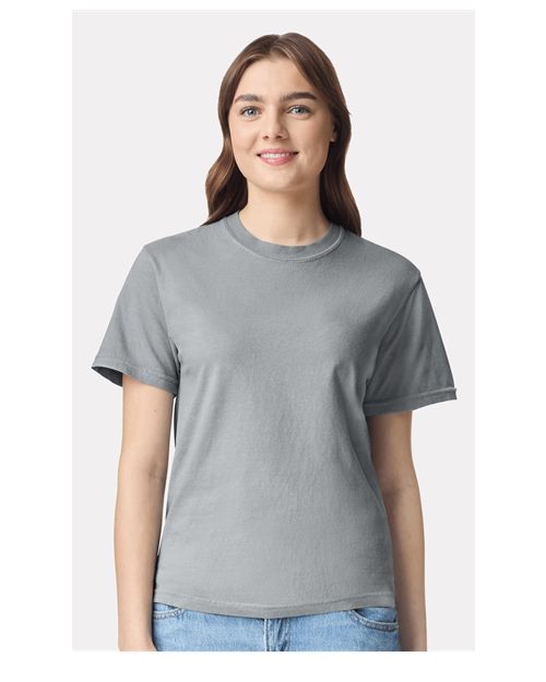 Garment-Dyed Heavyweight T-Shirt - OnModelFront - B00708593 - Granite