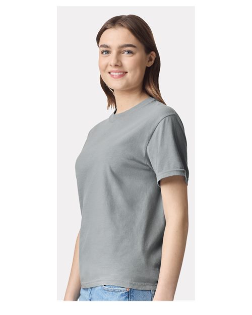 Garment-Dyed Heavyweight T-Shirt - OnModelSide - B00708593 - Granite