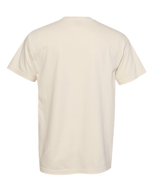 Garment-Dyed Heavyweight T-Shirt - Back - B00708243 - Ivory