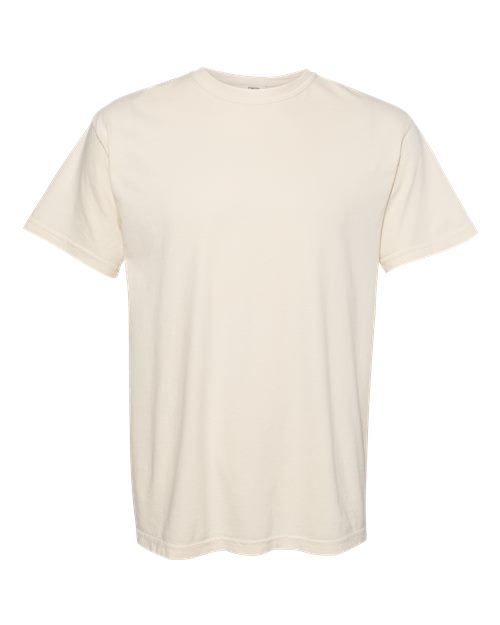Garment-Dyed Heavyweight T-Shirt - Front - B00708243 - Ivory