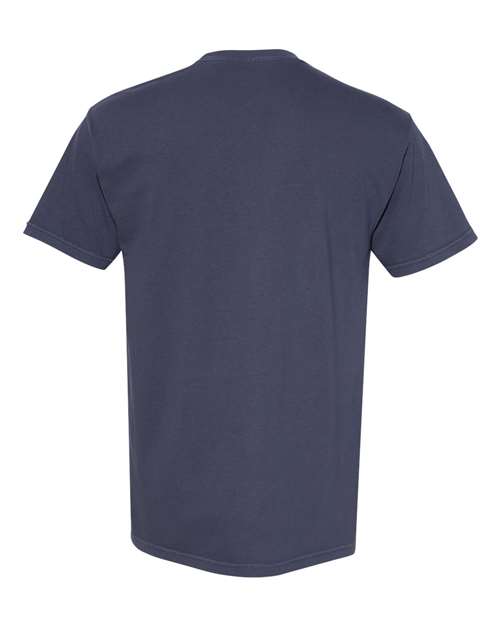 Garment-Dyed Heavyweight T-Shirt - Back - B00708623 - Navy