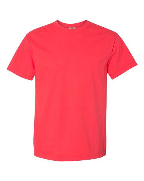 Garment-Dyed Heavyweight T-Shirt - Front - B00708113 - Paprika