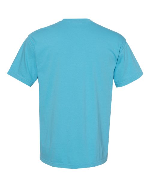 Garment-Dyed Heavyweight T-Shirt - Back - B00708893 - Sapphire