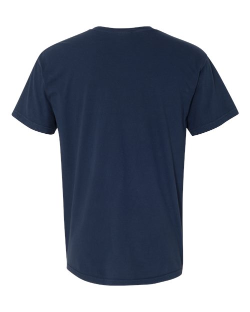 Garment-Dyed Heavyweight T-Shirt - Back - B00708613 - True Navy