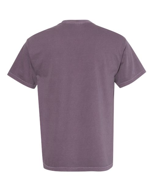 Garment-Dyed Heavyweight T-Shirt - Back - B00708873 - Wine