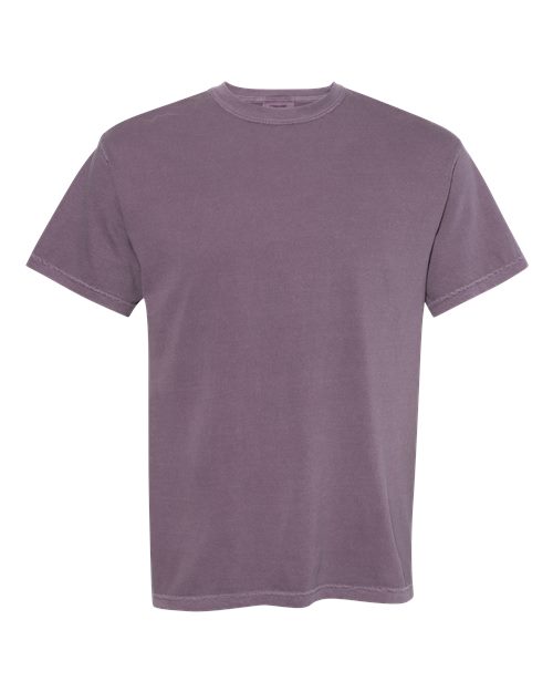 Garment-Dyed Heavyweight T-Shirt - Front - B00708873 - Wine