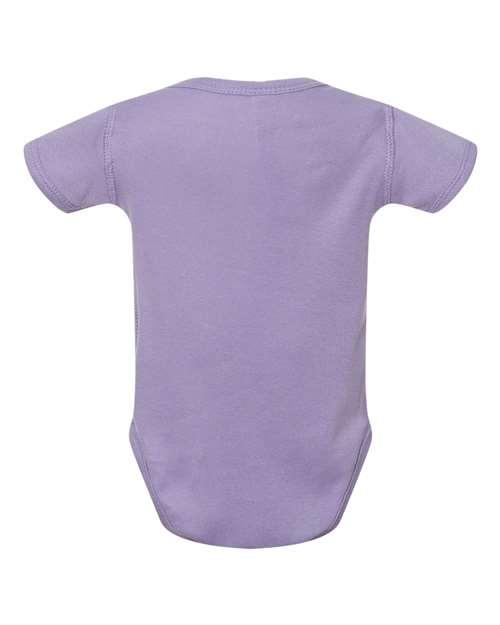 Infant Baby Rib Bodysuit - Back - B30238211 - Lavender
