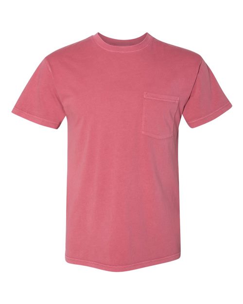 Inspired Dye Short Sleeve Pocket Crew - styleImage