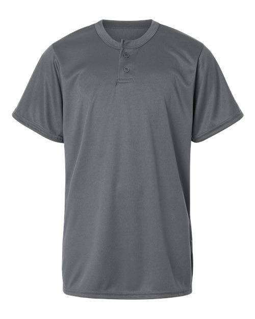Youth B-Core Placket Jersey - Front - B27285092 - Graphite