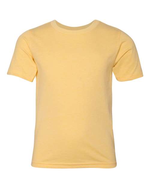 Youth CVC T-Shirt - Front - B55118402 - Banana Cream